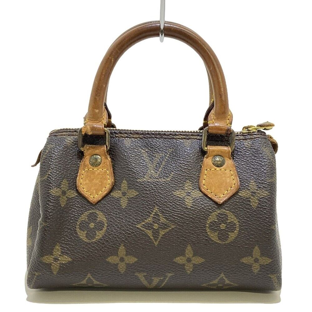 Auth Louis Vuitton Mini Speedy #150960L37B